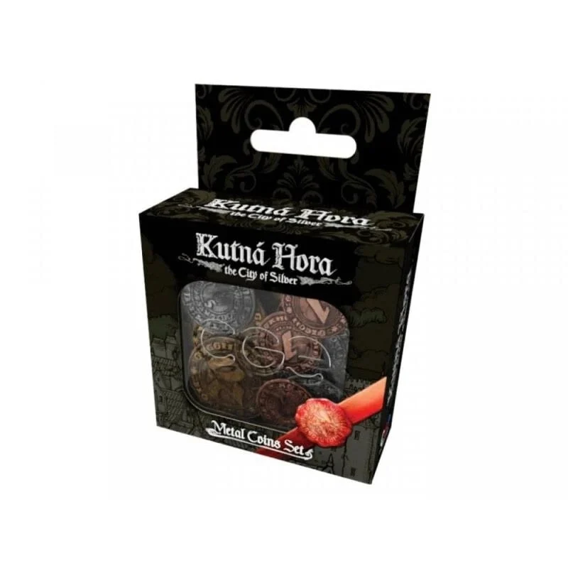 Kutna Hora the City of Silver Met Coins Set - Czech Games Edition
