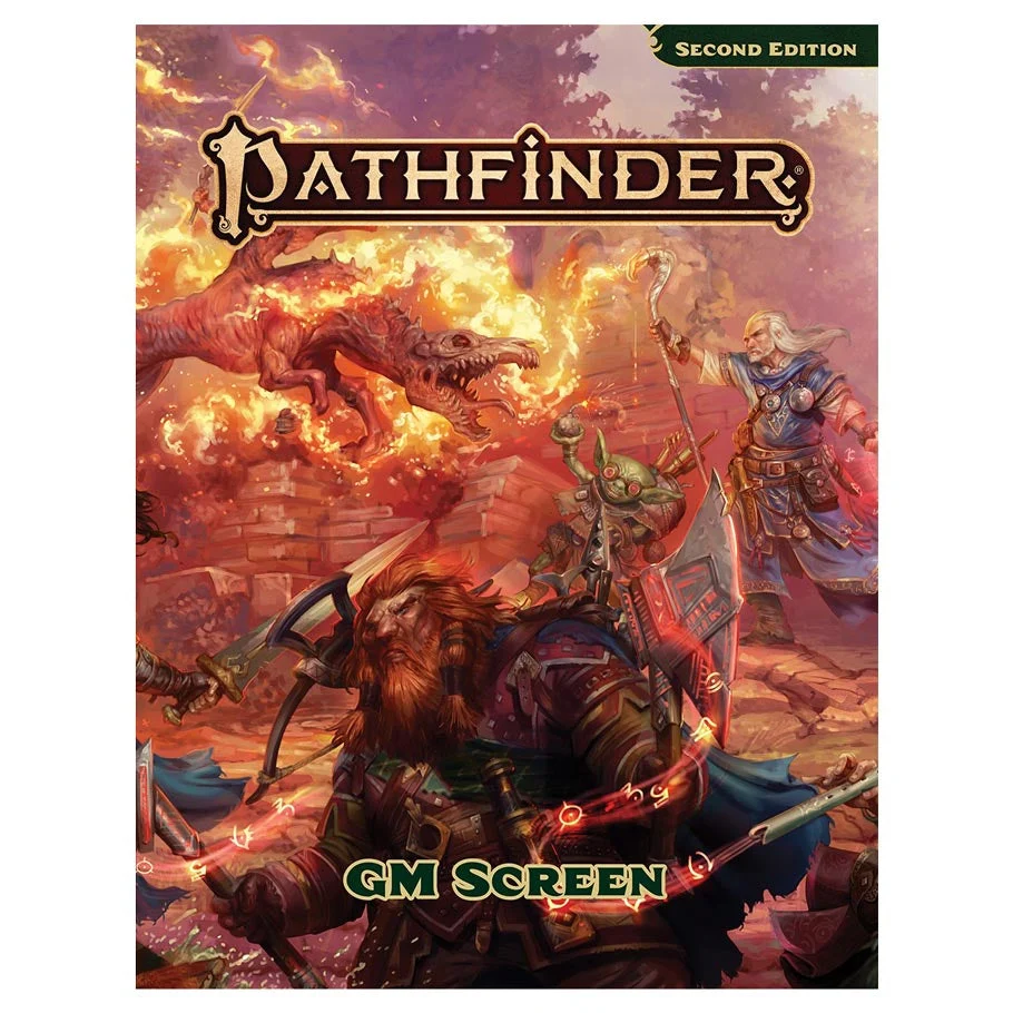 Pathfinder 2nd Edition RPG: Core GM Screen - PAIZO PUBLISHING LLC