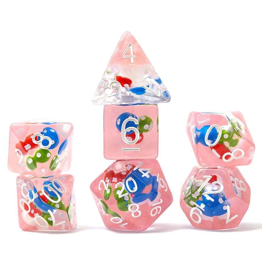 Sirius Dice: Mushroom - Magic (7-Poly Set)