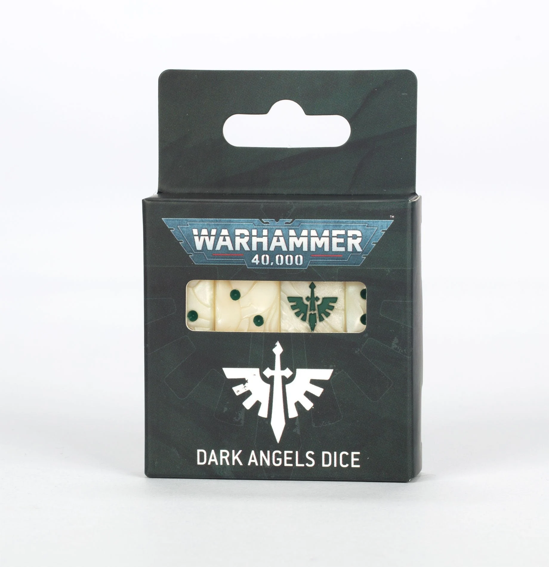 Citadel Hobby: Dice Set - 40K: Adeptus Astartes: Dark Angels (10th)