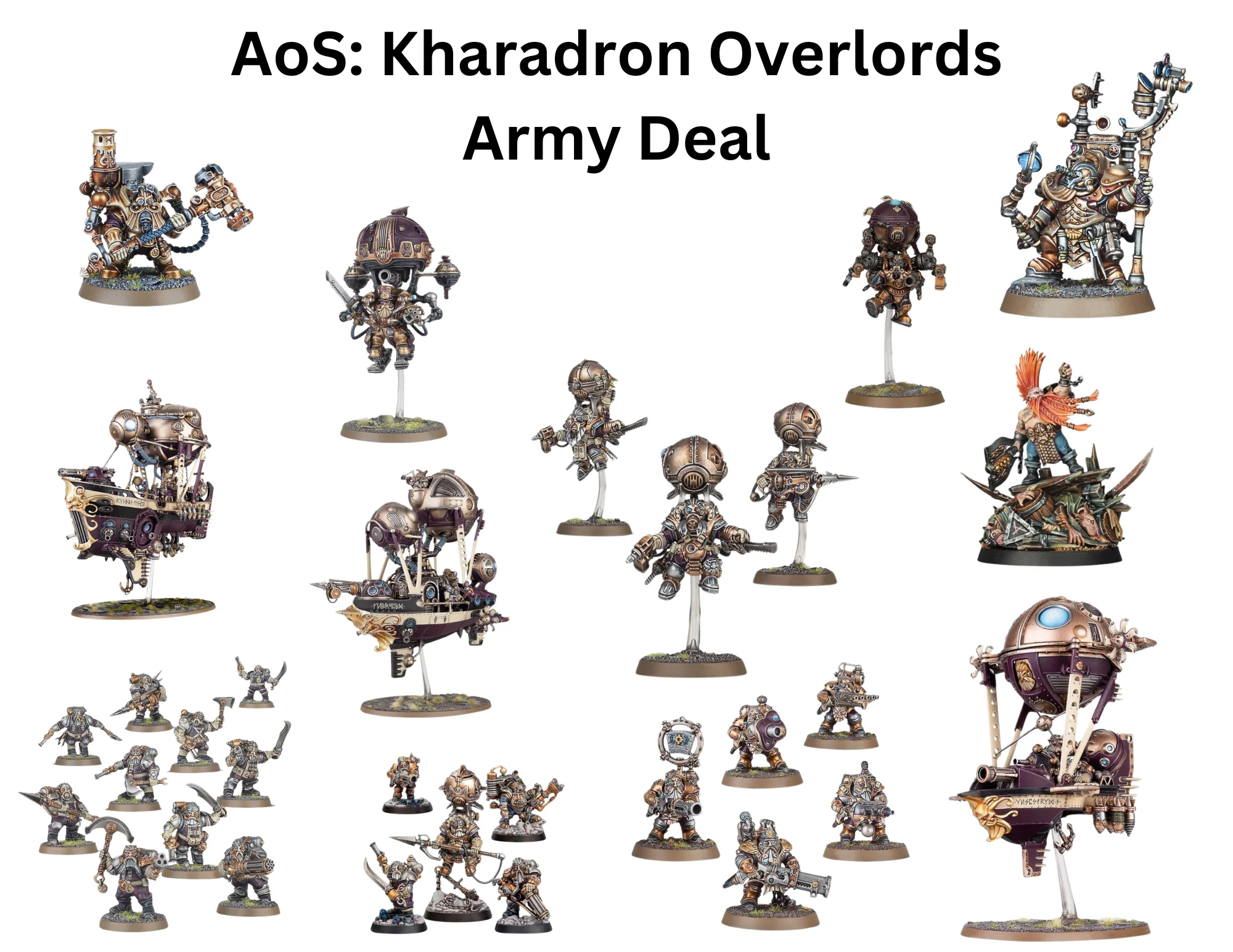 Age of Sigmar: Kharadron Overlords Army Deal (USED) - Games Workshop