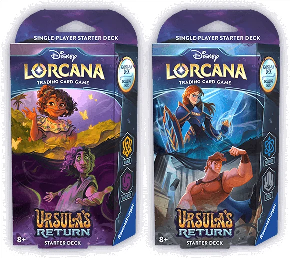 Lorcana TCG: Set 4 Ursula's Return - Starter Deck: Sapphire / Steel