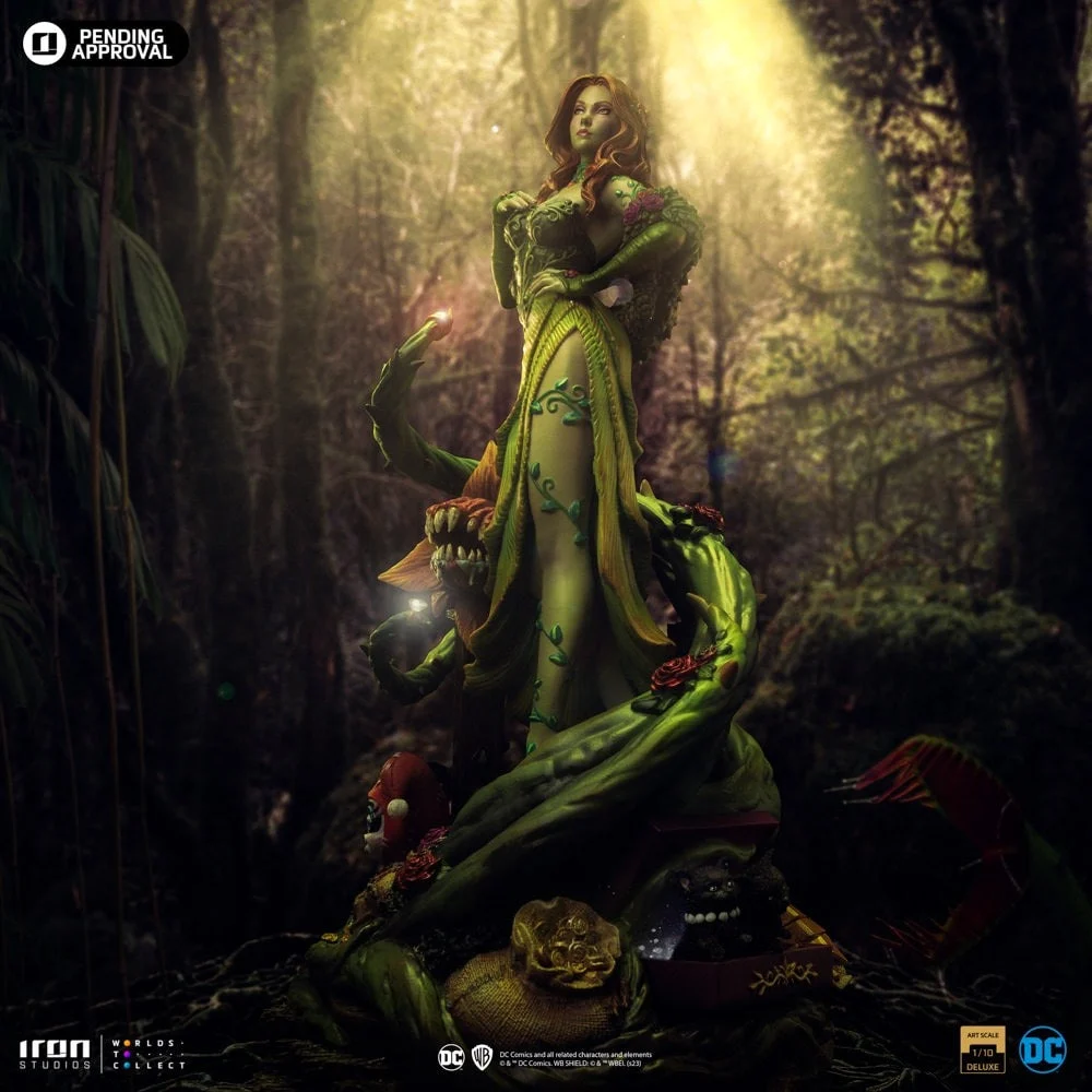 Iron Studios: Poison Ivy (Gotham City Sirens) Deluxe 1:10 Scale Statue - Art Scale (Expected btw Apr-Jun 2025)