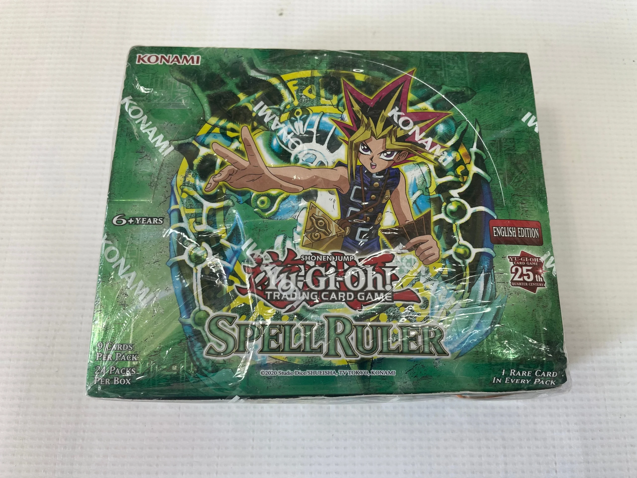 Yu-Gi-Oh!: 25th Anniversary Edition: Spell Ruler - Booster Box (Damaged Box)