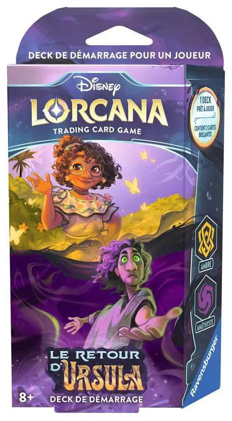Lorcana TCG: Set 4 Ursula's Return - Starter Deck: Amber / Amethyst