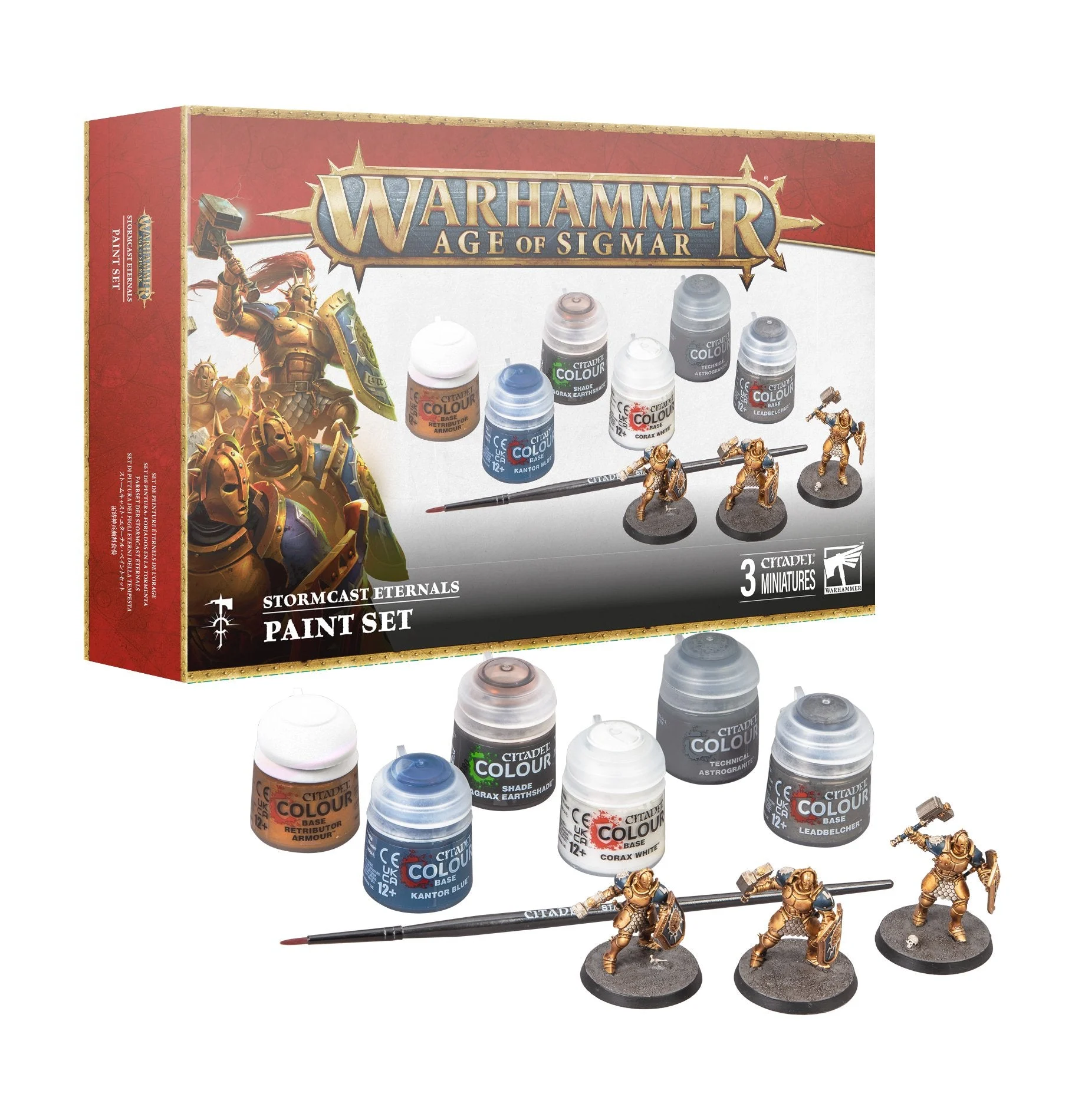 Age of Sigmar: Stormcast Eternals + Paint Set (4th Edition) - Games Workshop
