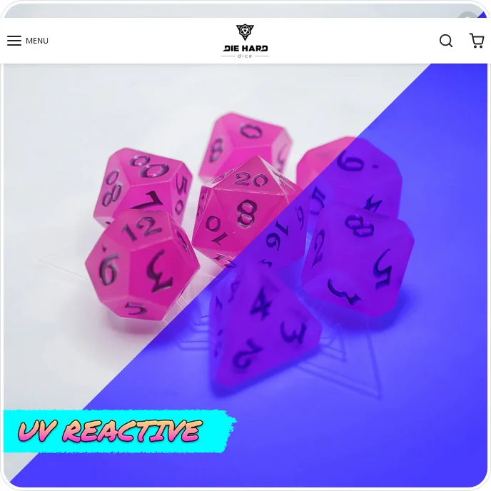 DHD: AfterDark Avalore Radio Star (7 poly set) - Die Hard Dice