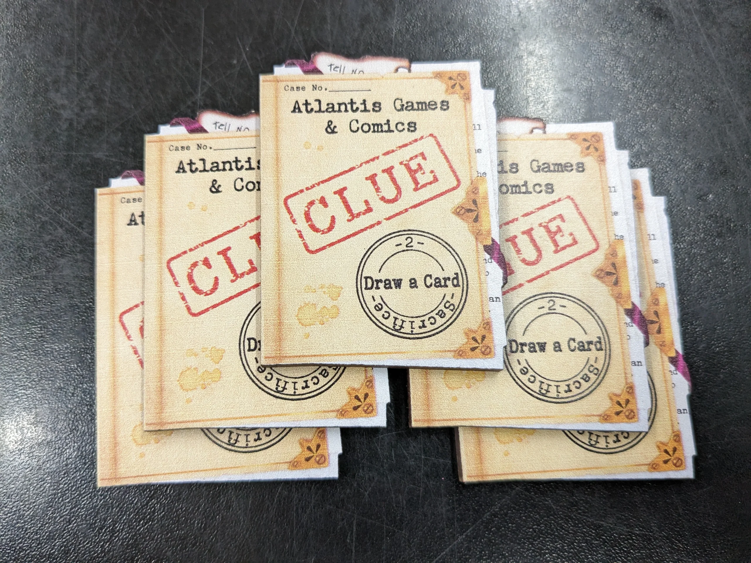 Foam Brain: Clue Token Set (5 tokens) - Foam Brain Games