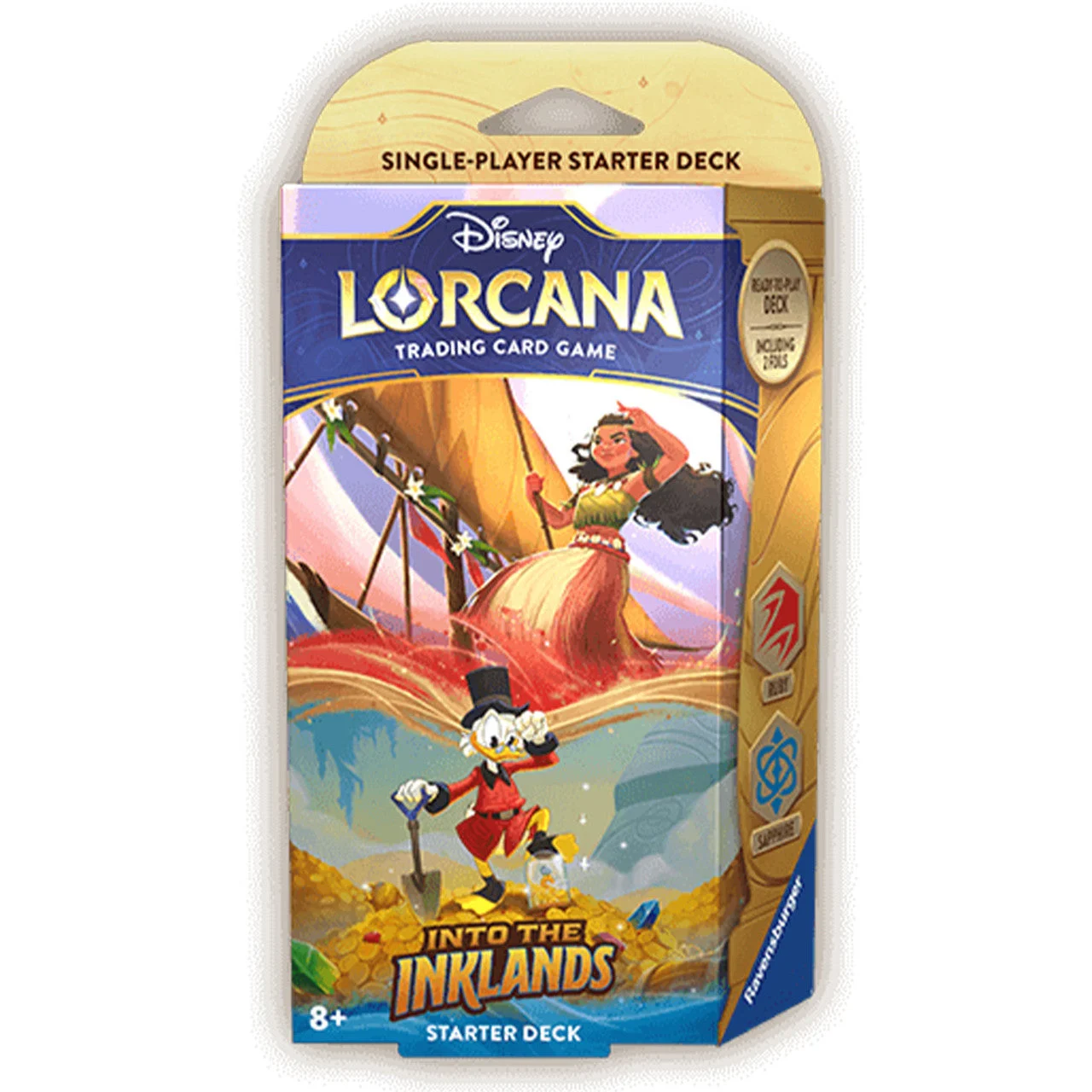 Lorcana TCG: Set 3 Into the Inklands - Starter Deck: Ruby / Sapphire