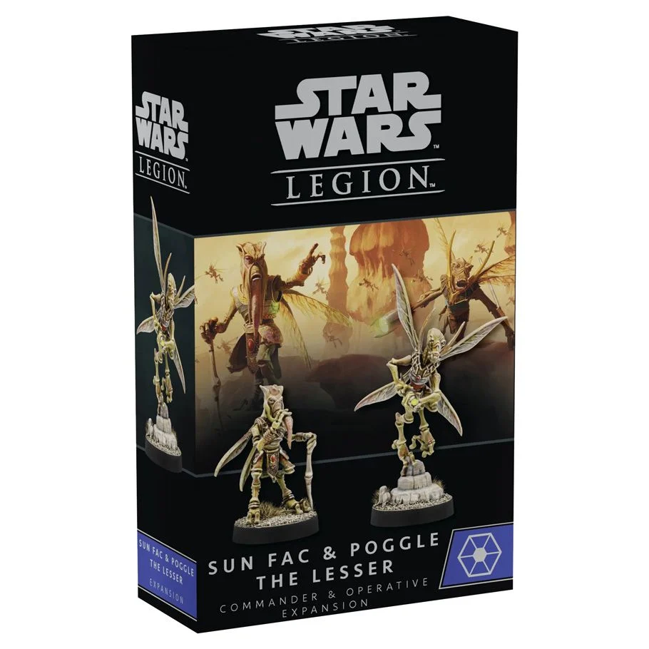 Star Wars: Legion (SWL116EN) - Sun Fac and Poggle the Lesser Commander Operative Expansion