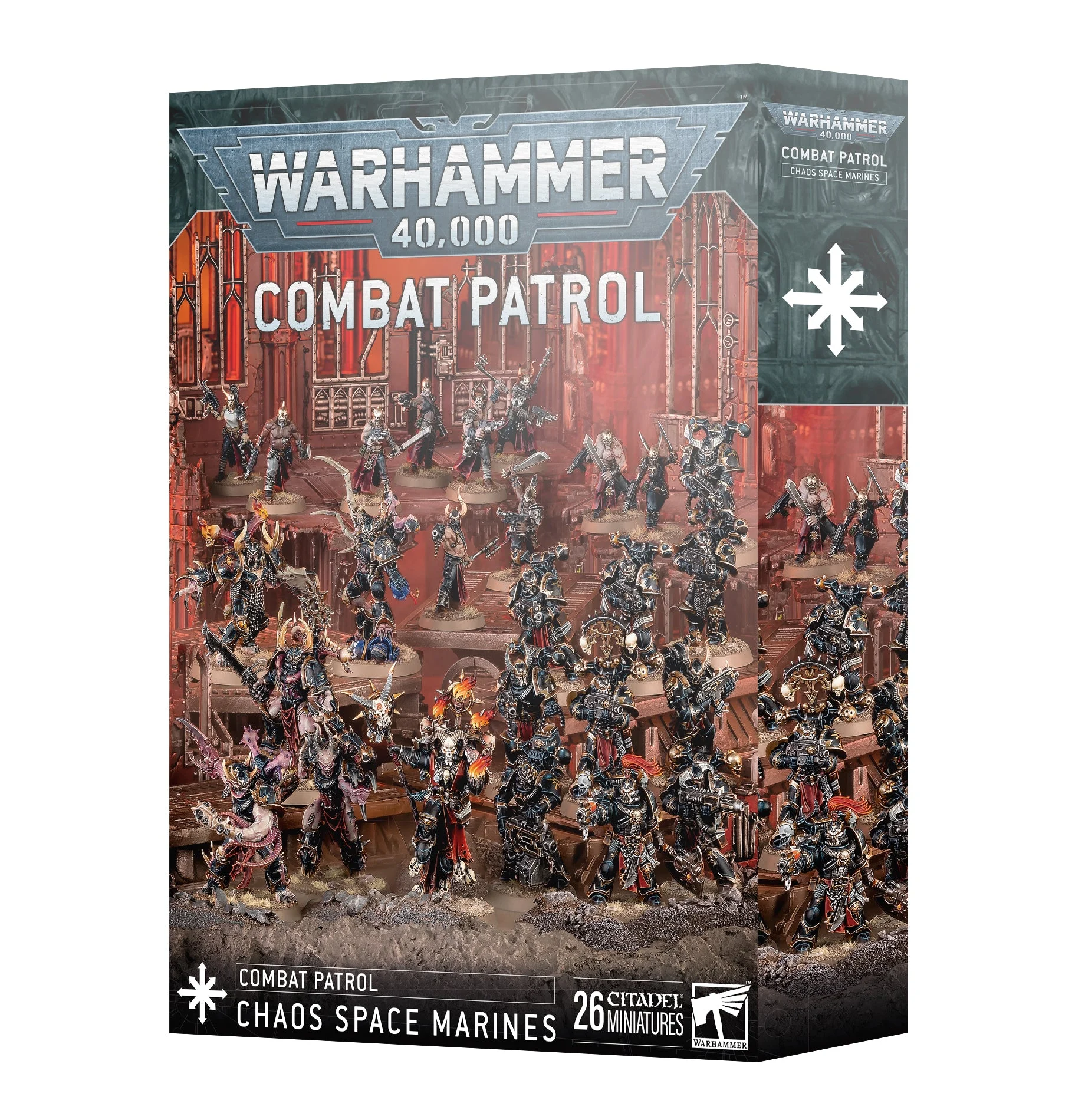 40k: Heretic Astartes: Chaos Space Marines - Combat Patrol (10th)