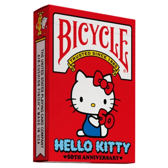 Playing Cards: Bicycle - Hello Kitty 50th Anniversary
