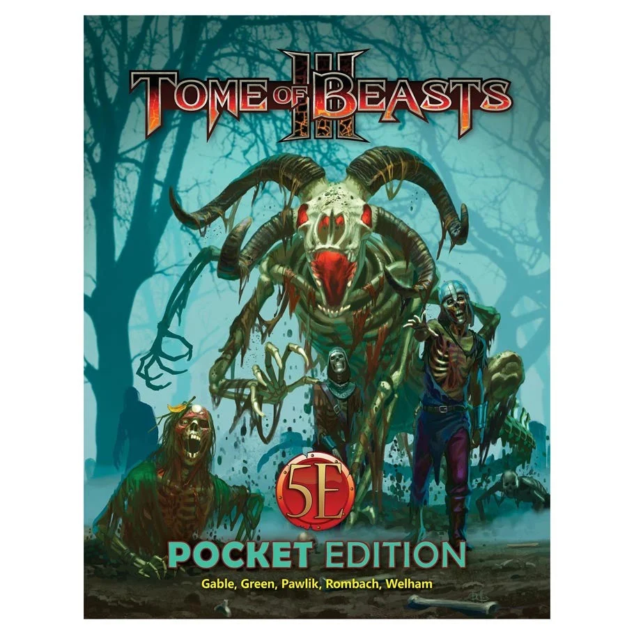 D&D 5E OGL: Tome of Beasts 3 (Pocket Edition) - Kobold Press