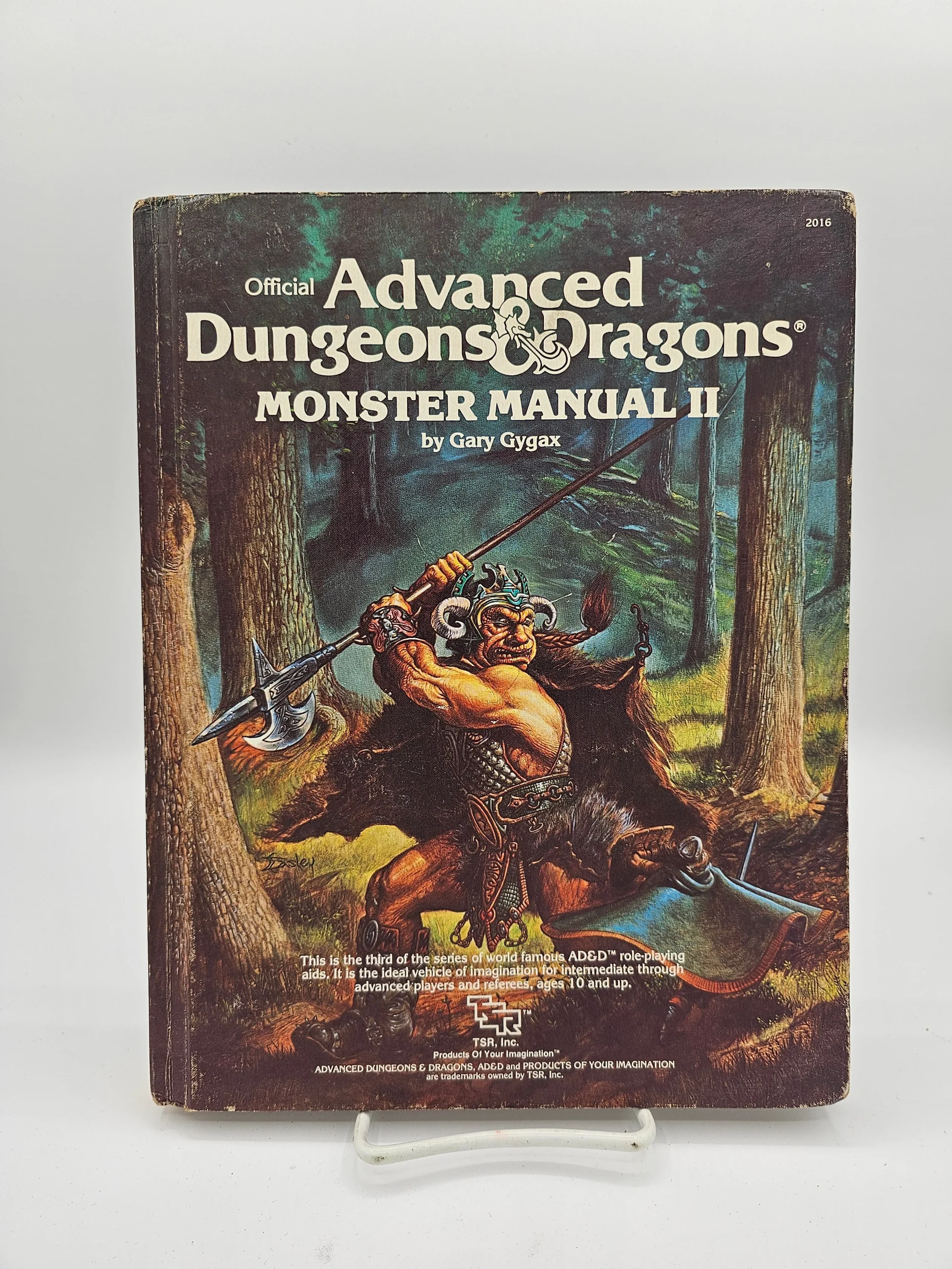 AD&D: Monster Manual II (TSR 2016) (USED, POOR) - Atlantis Games & Comics