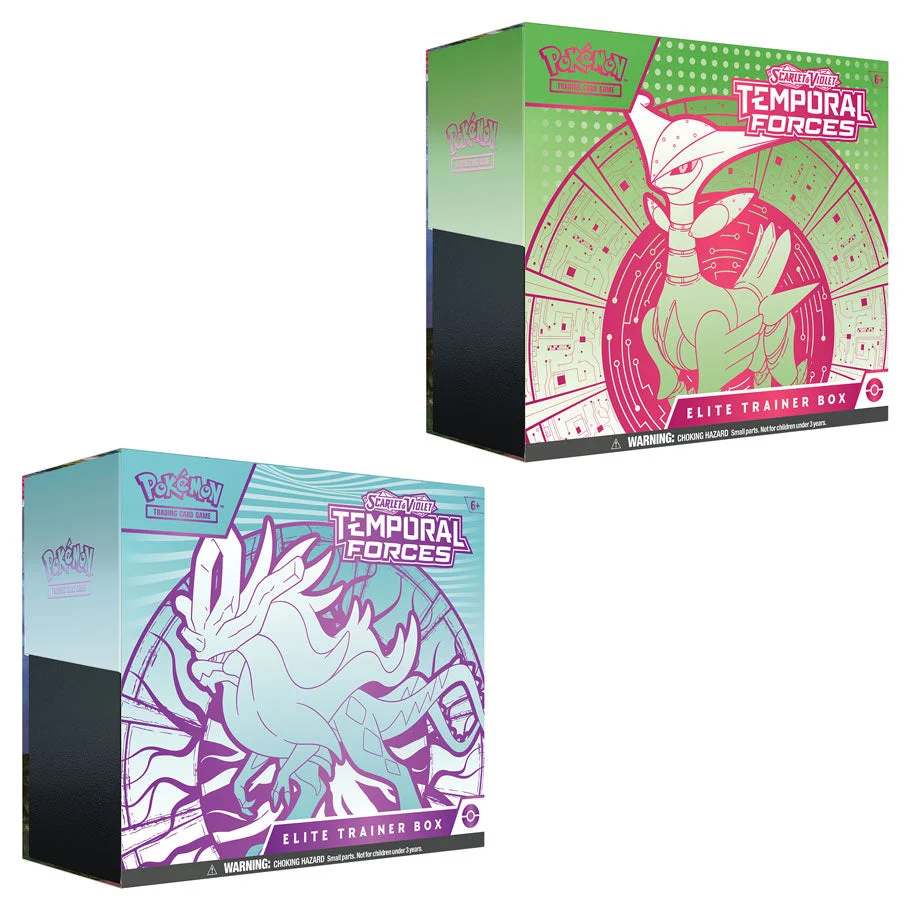 Pokemon TCG: S&V05 Temporal Forces - Elite Trainer Box