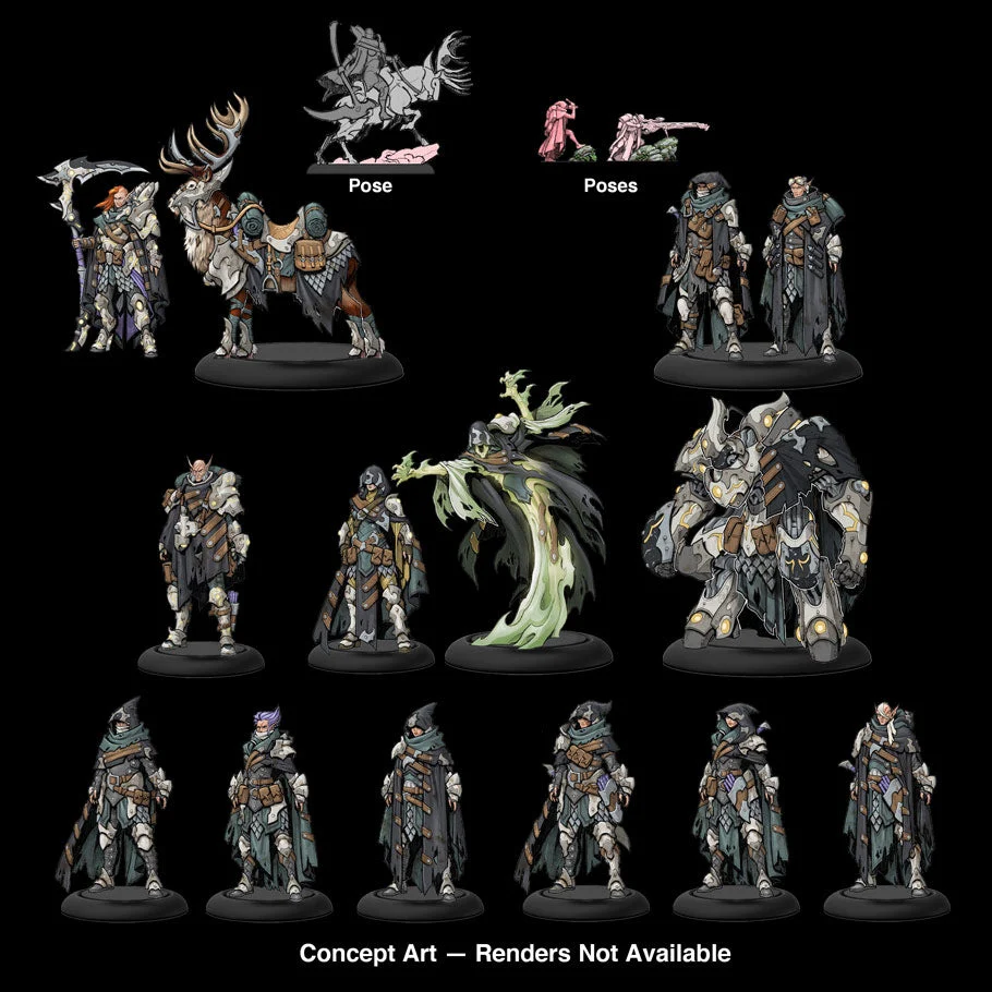Warmachine MKIV (PIP 27040): Dusk House Kallyss - Dusk Cadre: Ghosts of Ios