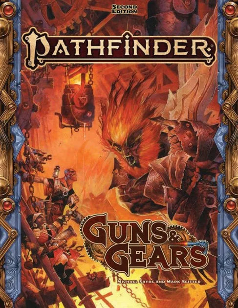 Pathfinder 2nd Edition RPG: Guns & Gears HC - PAIZO PUBLISHING LLC