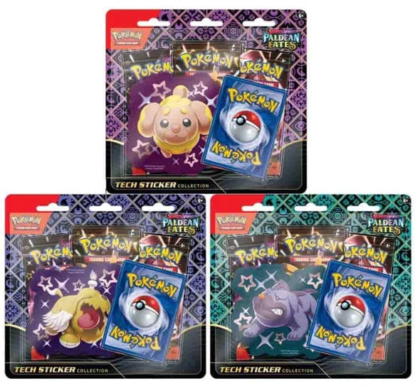 Pokemon TCG: S&V04.5 Paldean Fates - Tech Sticker Collection